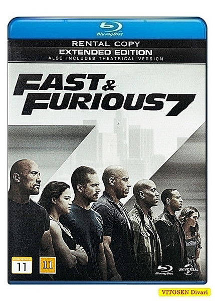 Fast & Furious 7 (Blu-ray)